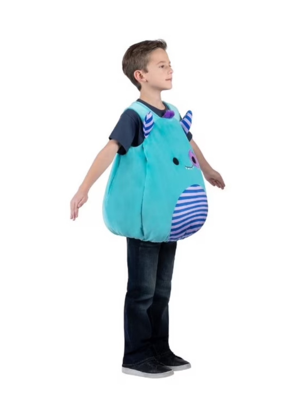 Squishmallows Blue Monster Rory, Discontinued, Character Costume One Size NWT